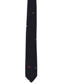 1980's Mens Skinny Necktie