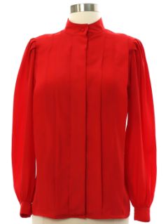 1980's Womens Secretary Shirt