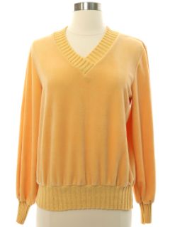1970's Womens Velour Shirt