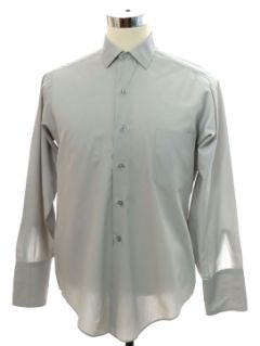 1960's Mens Mod French Cuff Shirt