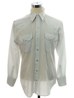 1980's Mens Grunge Dee Dee Western Shirt