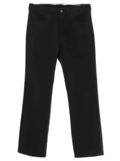 1990's Mens Black Levis  517s Jeans-cut Pants