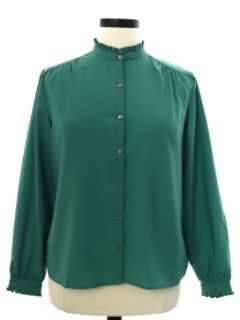 1980's Womens Secretary Shirt