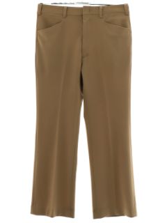 1970's Mens Flared Leisure Pants