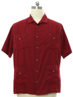 1990's Mens Guayabera Shirt