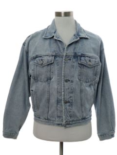 1980's Mens Gap Grunge Denim Jacket