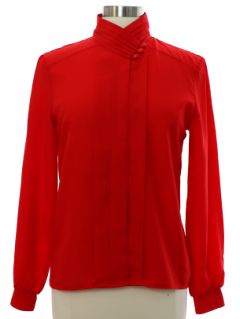 1980's Womens Secretary Shirt