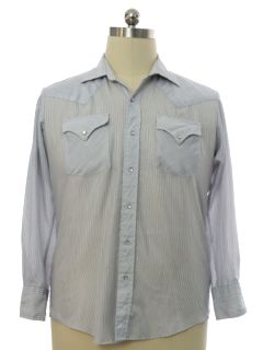 1980's Mens Western Shirt