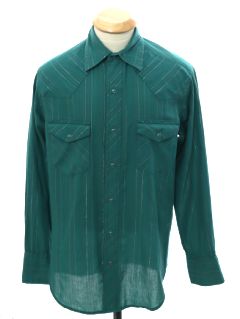 1980's Mens Western Shirt
