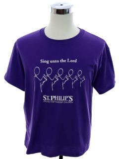 1990's Unisex Sung unto the Lord Single Stitch Church T-shirt