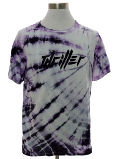 1990's Unisex Tie Dye Thriller T-shirt