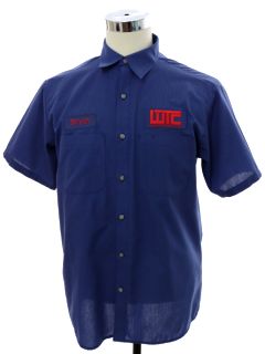 1990's Mens WTC Tractor Company Work Shirt