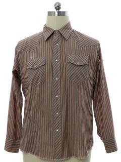 1990's Mens Scentsa Media  Western Shirt