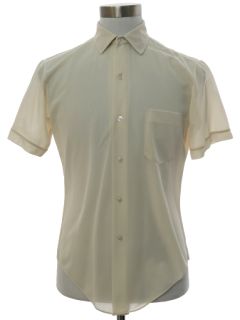 1950's Mens Mod Nylon Shirt