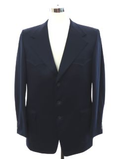 1970's Mens Western Blazer Sport Coat Jacket