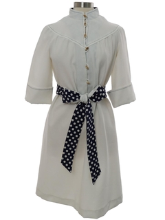 1970's Womens Mod A-Line Dress