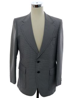 1970's Mens Disco Blazer Style Sport Coat Jacket