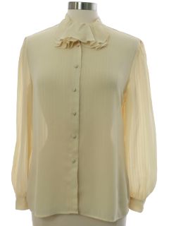 1970's Womens Secretary Shirt
