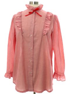 1980's Womens Prairie Shirt