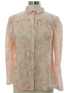 1970's Womens Secretary Shirt