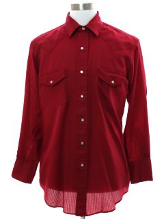 1990's Mens Western Shirt