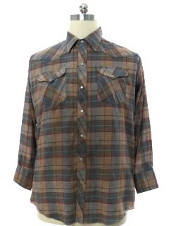 1990's Mens Western Shirt