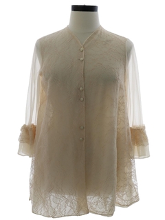 1970's Womens Lace Shirt