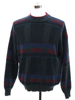 1980's Mens Totally 80s Cosby Style Sweater