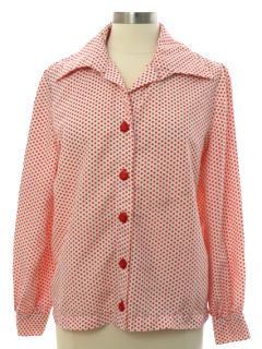 1970's Womens Mod Shirt