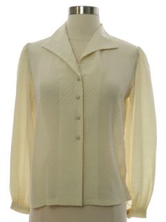 1970's Womens Secretary Shirt