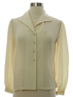 1970's Womens Secretary Shirt