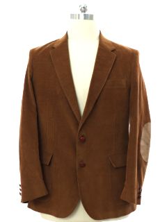 1980's Mens Corduory Blazer Sport Coat Jacket