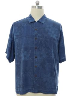 1990's Mens Bermuda Bay Silk Hawaiian Shirt