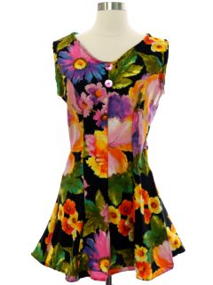 1970's Womens Micro Mini Dress