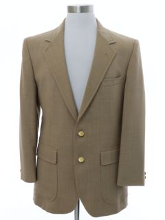 1970's Mens Blazer Style Sport Coat Jacket