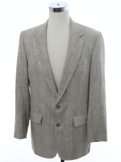 1970's Mens Christian Dior Silk Blazer Style Sport Coat Jacket