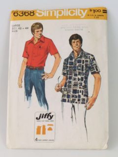 1970's Mens Pattern