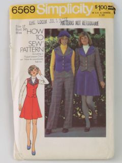 1970's Womens Pattern