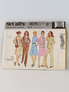 1970's Womens Pattern