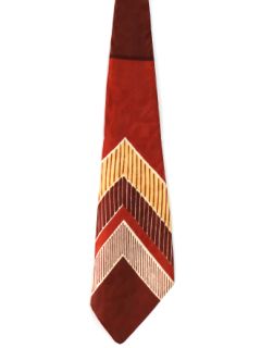 1940's Mens Wide Swing Necktie