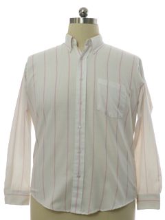 1980's Mens Preppy Shirt