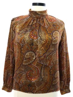 1980's Womens Secretary Shirt