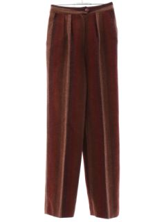 1970's Womens Heavy Wool Pants