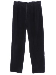 1990's Mens Dockers Black Corduroy Pants