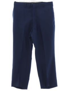 1990's Mens Tennessee Apparel Corp Dark Blue US Military Uniform Work Pants