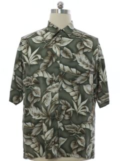 1990's Mens Pierre Cardin Rayon Hawaiian Shirt