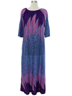 1970's Womens Maxi Dress