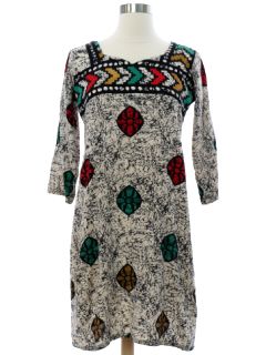 1990's Womens Salwar Kameez Over Dress