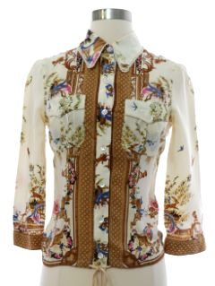 Womens Vintage Western Shirts at RustyZipper.Com Vintage Clothing