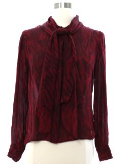 1990's Womens Secretary Shirt